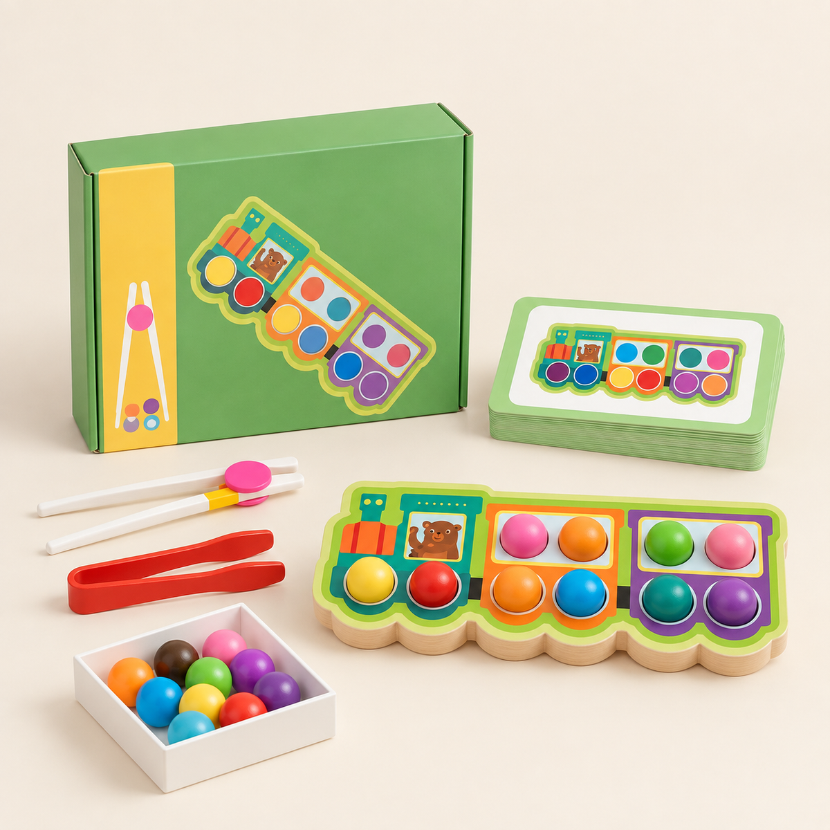 Pincer Bead Matching Game