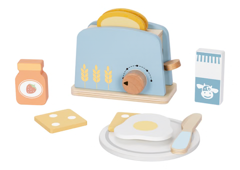Wooden Toaster & Accessories