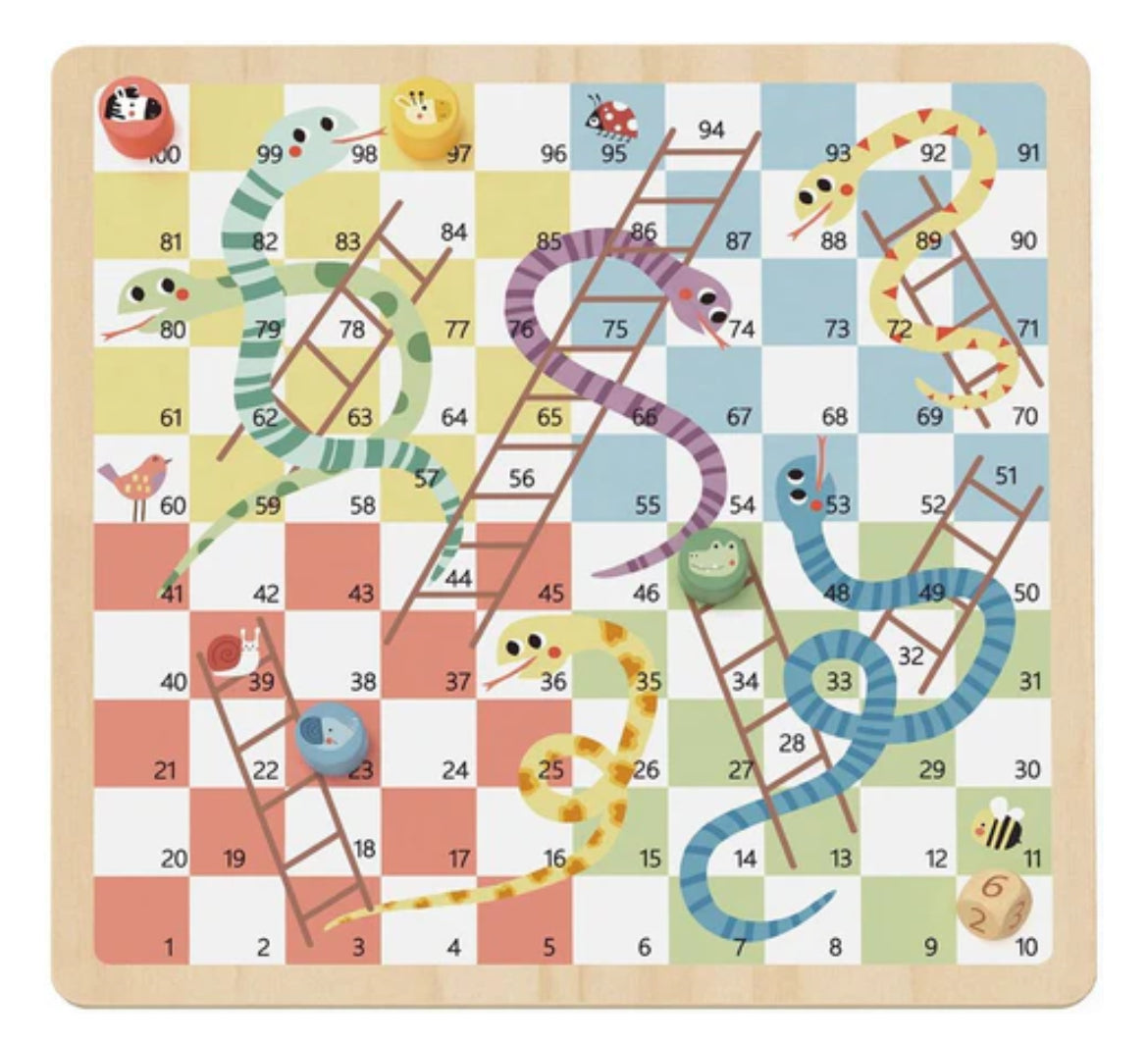 2-in-1 Ludo / Snakes & Ladders