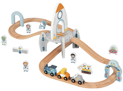 Space Themed Train Track