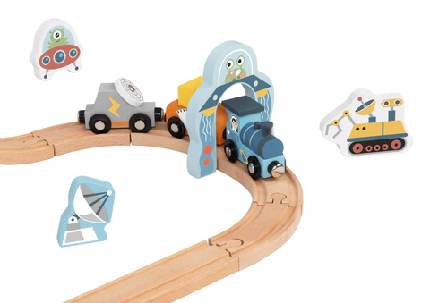 Space Themed Train Track