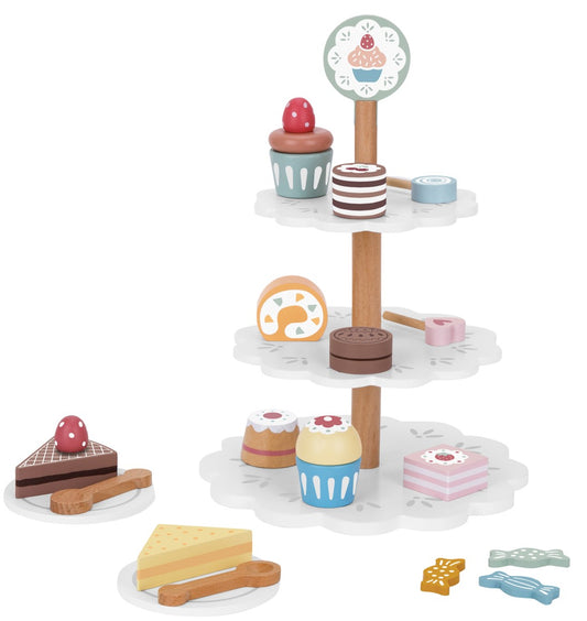 Cake stand & cakes