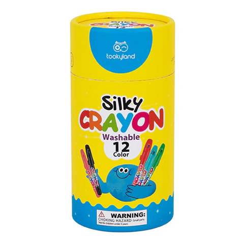 12pc Silky Crayons