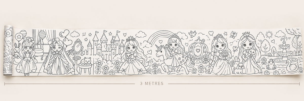 3Meter Colouring Scroll