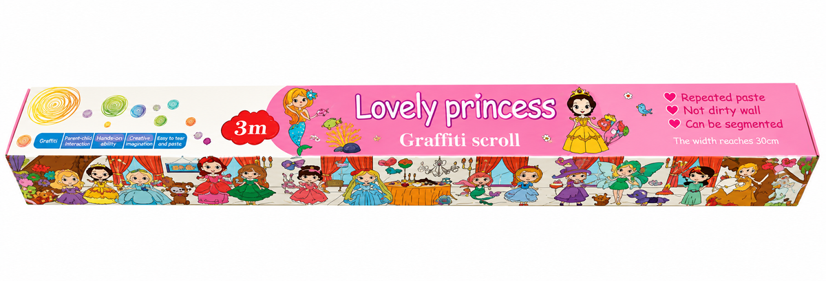 3Meter Colouring Scroll