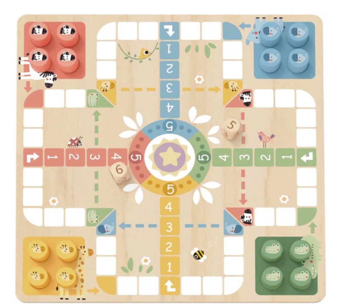 2-in-1 Ludo / Snakes & Ladders