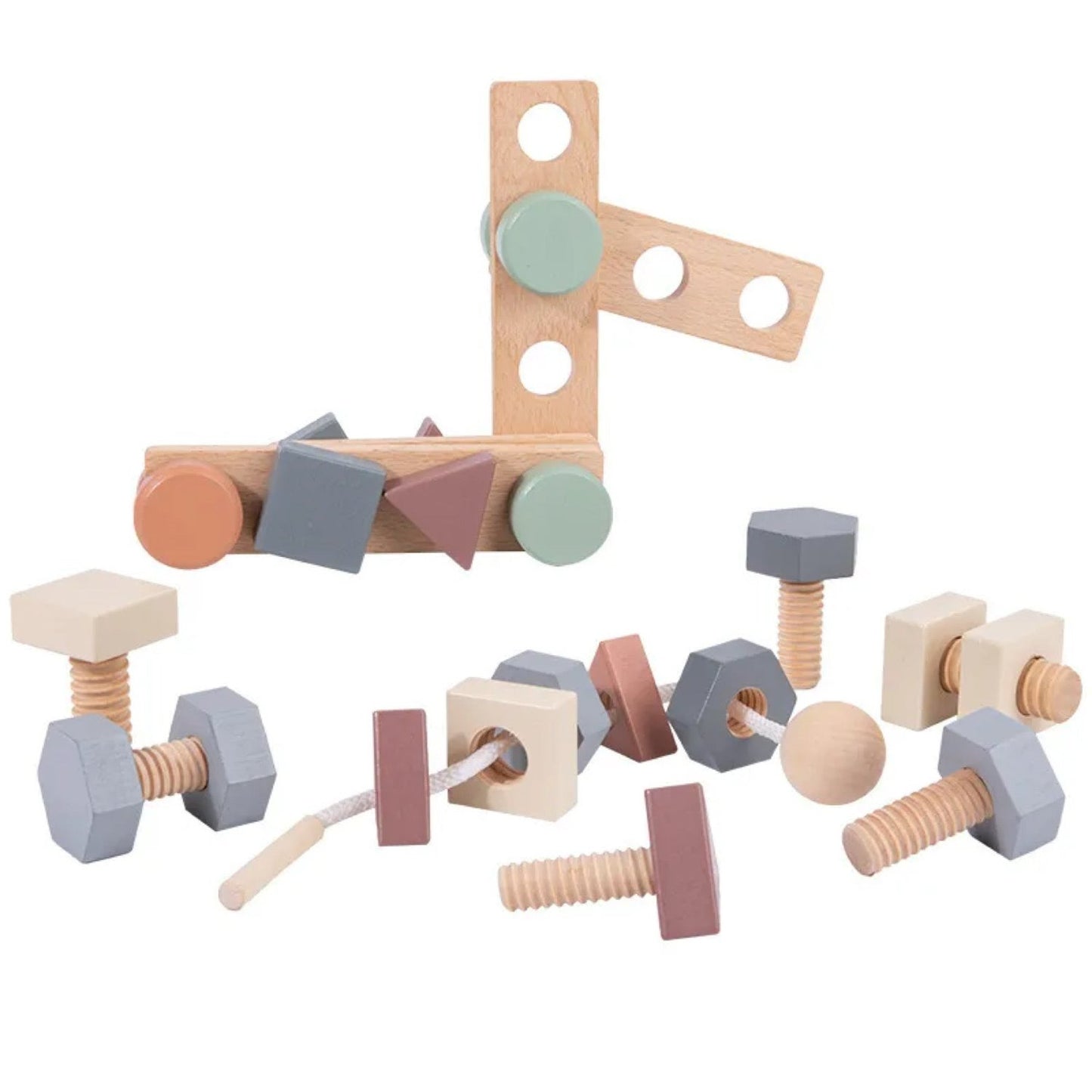 Nuts & Bolts Wooden Set