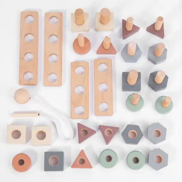 Nuts & Bolts Wooden Set